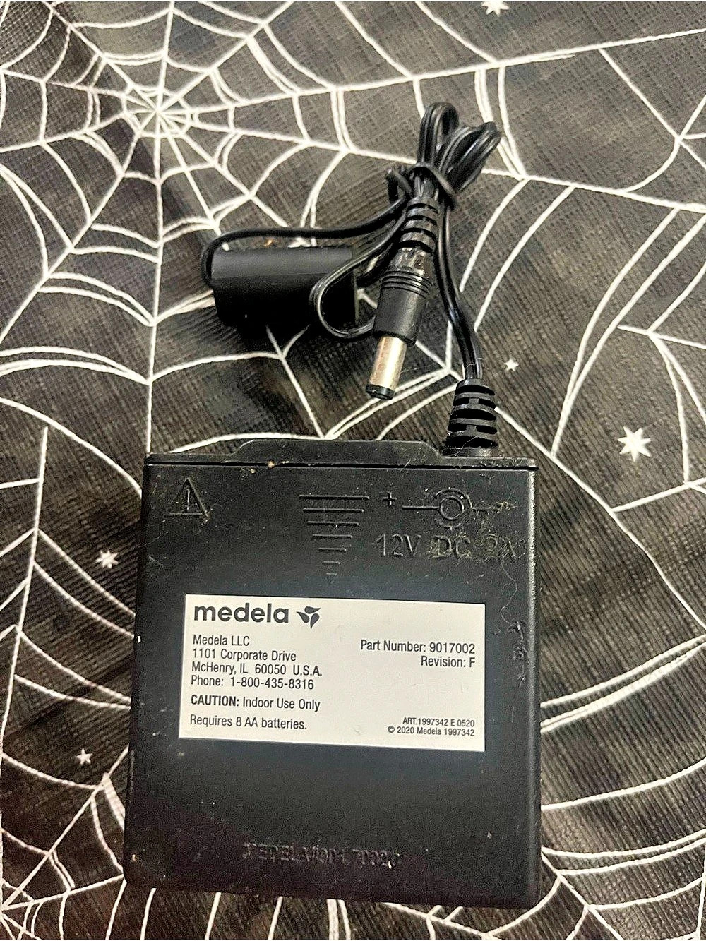 Medela 12V DC Power Supply Black